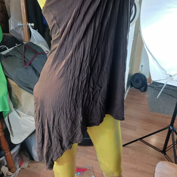 XS women Seduction dress grunge fairycore style dress midi open back - Picture 2 of 10